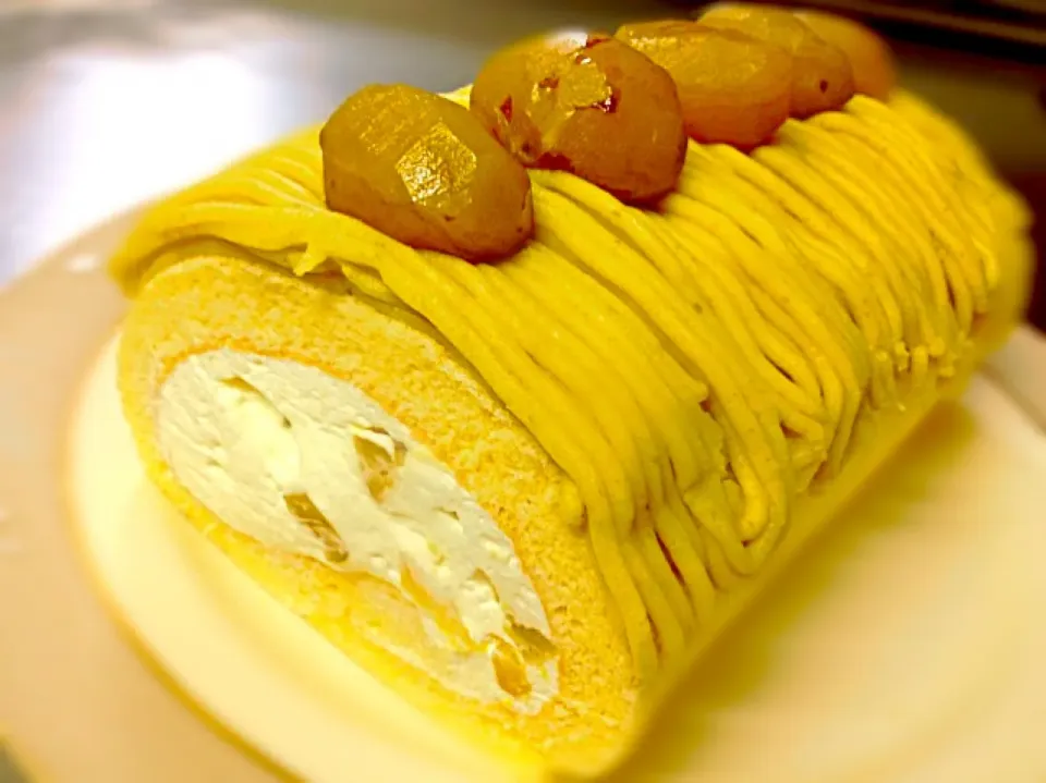 甘露煮から手作りモンブランロールケーキ|hrnさん