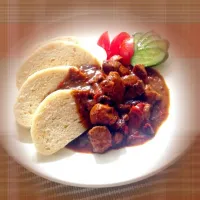 Goulash and Bohemian dumplings|Marcoさん