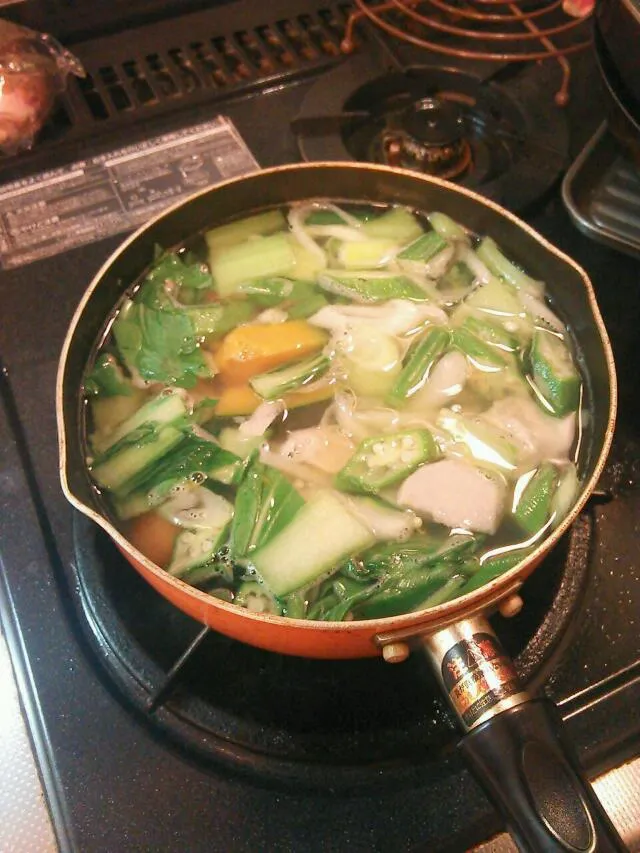 Snapdishの料理写真:sari sari utan／vages soup|misono pimpeさん