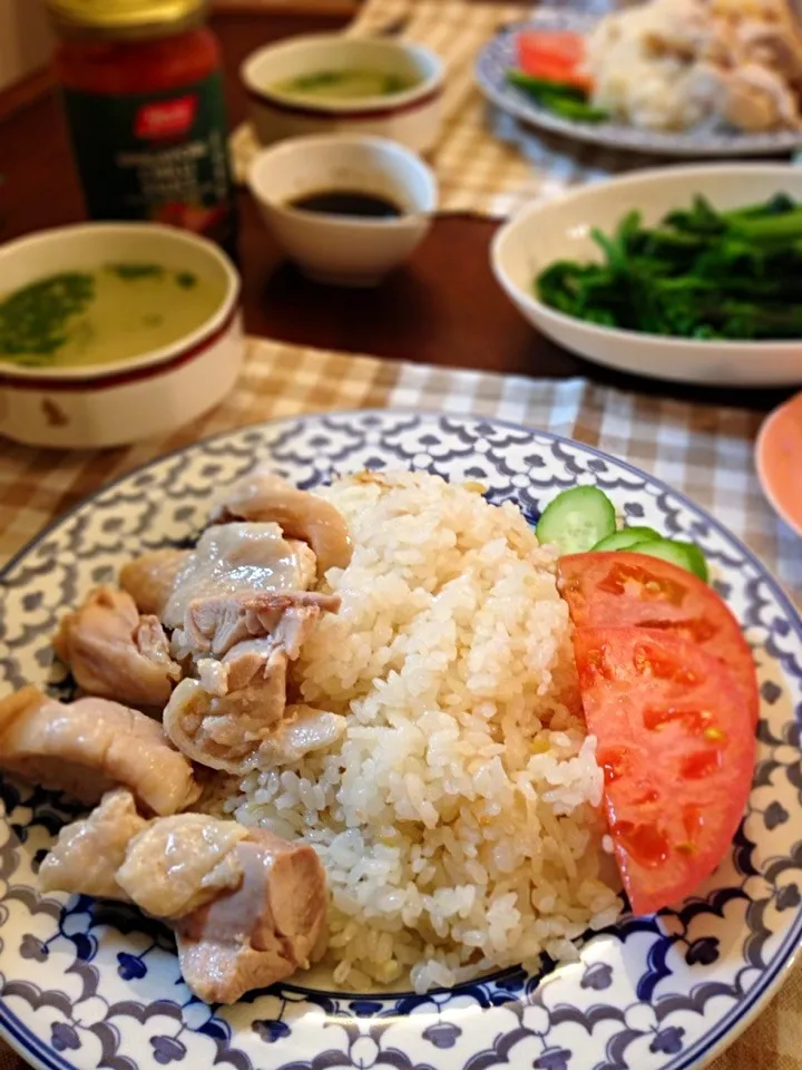 Singapore chicken rice|mayuminさん