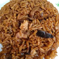 Yam Rice with Braised Goodies