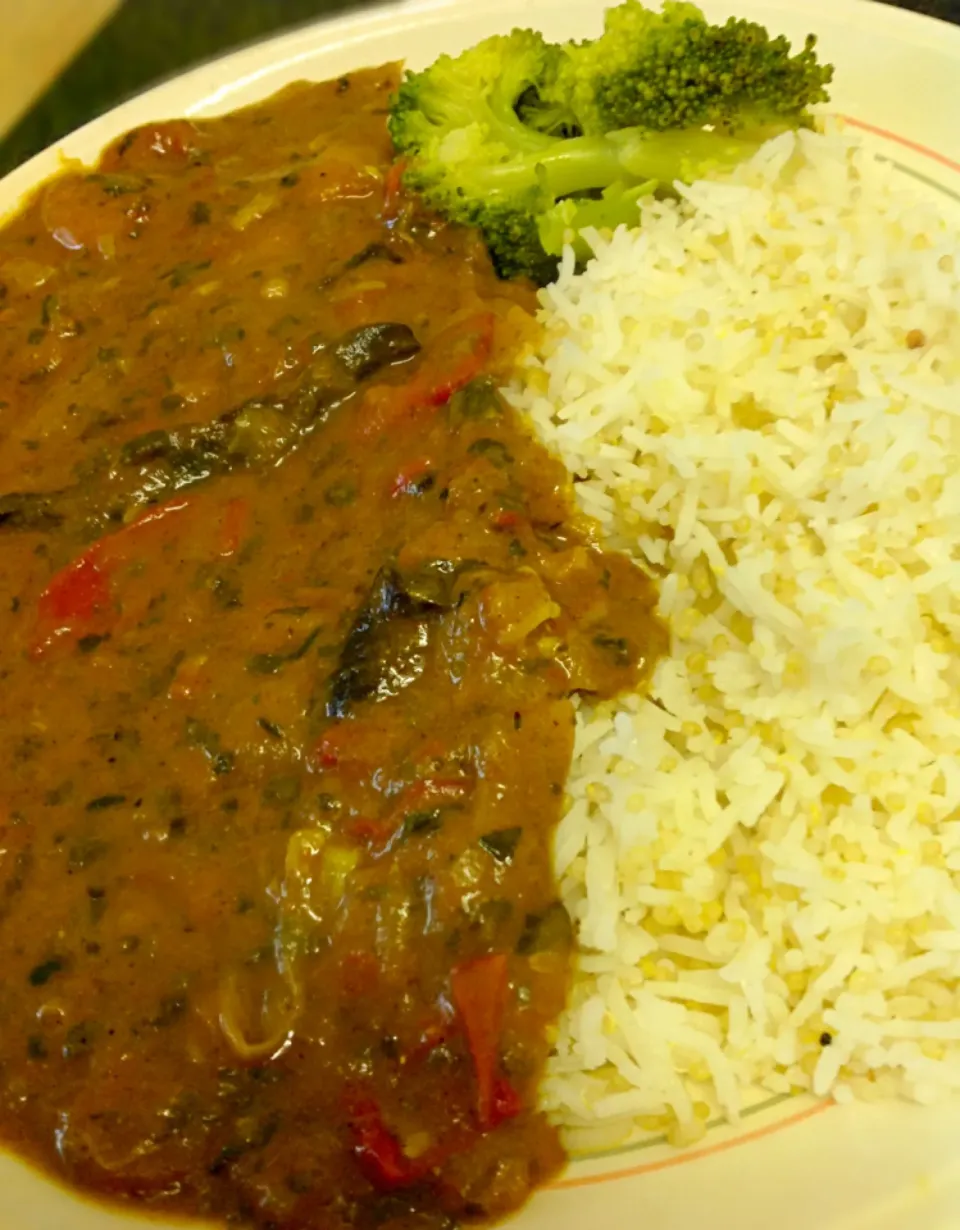 野菜カレーどすえ〜！食べたかったんどすえ〜！|ずきみくさん