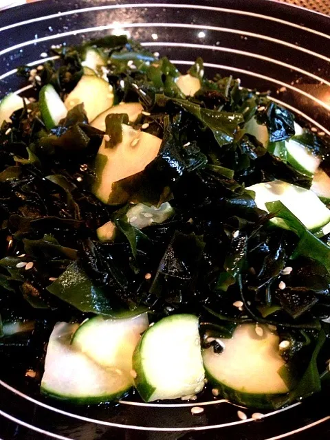 Wakame cucumber salad|georgianaさん