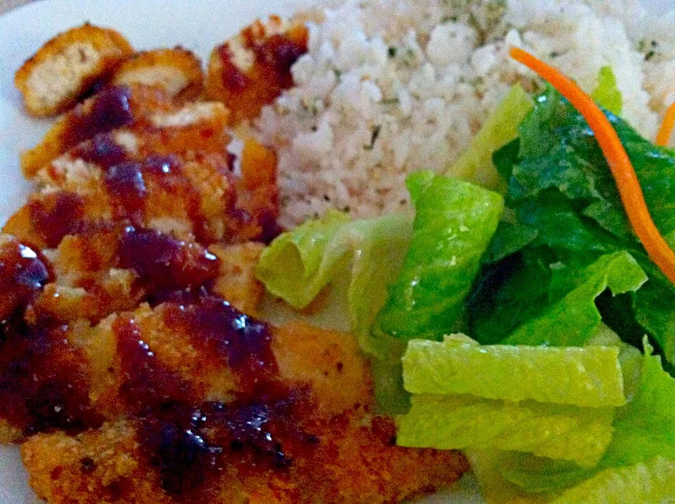 Easy  Chicken Katsu with Japanese Ginger Salad|JC ELLINGERさん