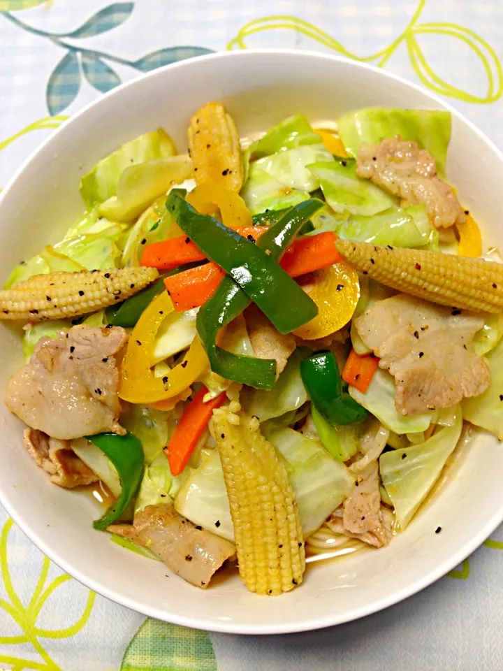 Snapdishの料理写真:🍀我が家の定番  熱寒(あつさむ)素麺🍀|ゆかゴリラさん