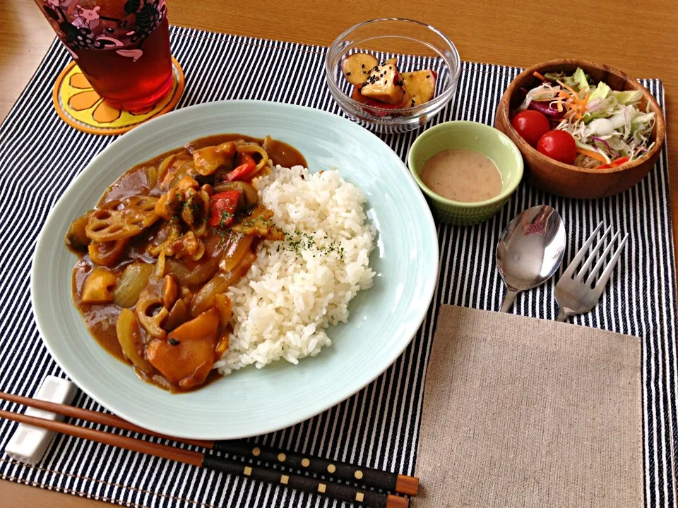 今日のお昼は夏野菜カレー！|miyamegu**さん