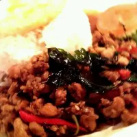 Basil chicken rice|Oliviaさん