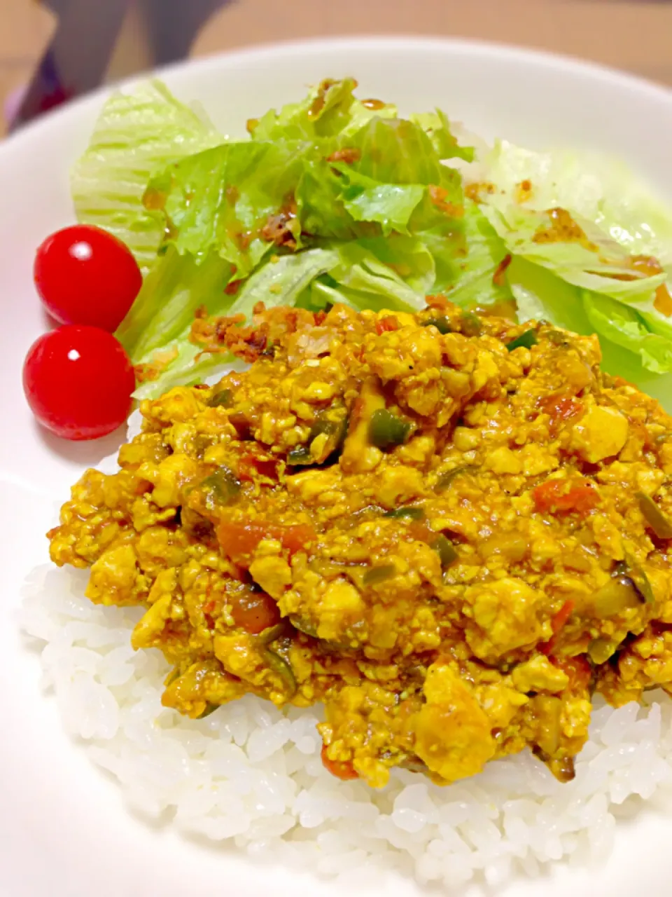 豆腐キーマカレー☆|momiさん