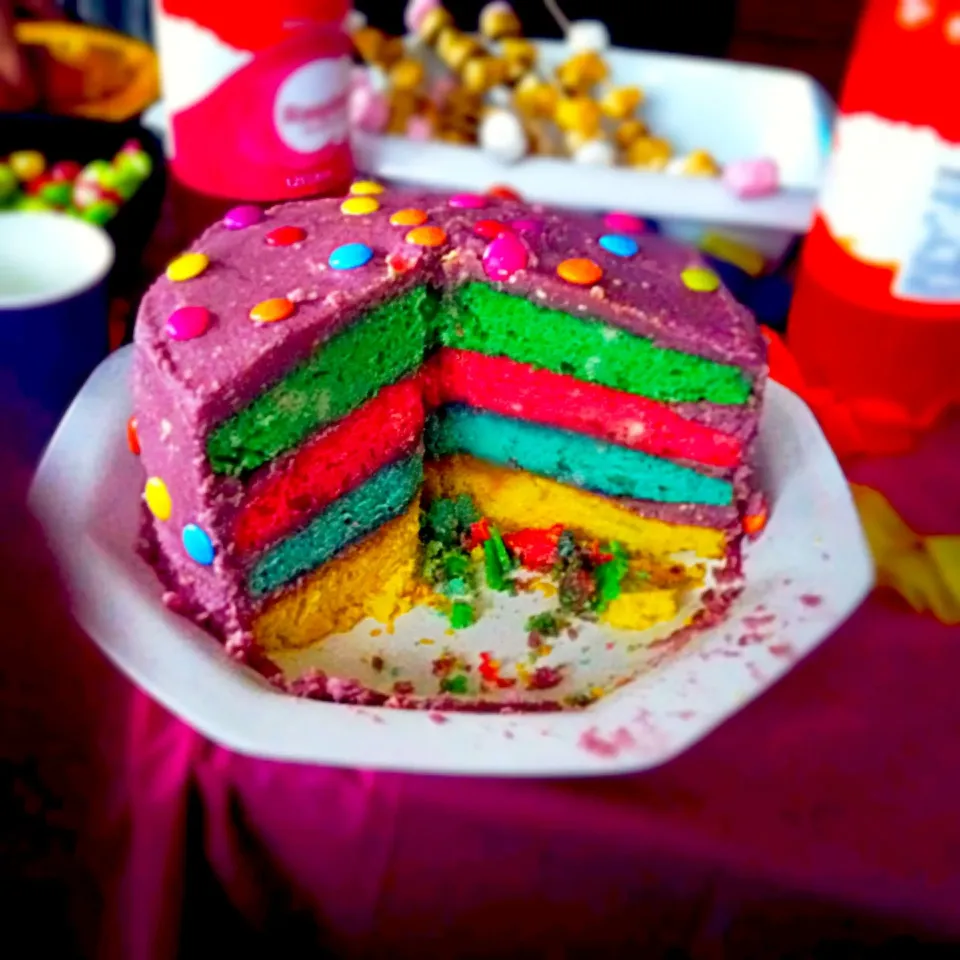 Rainbow Birthday Cake|Cora Russell-Murphyさん