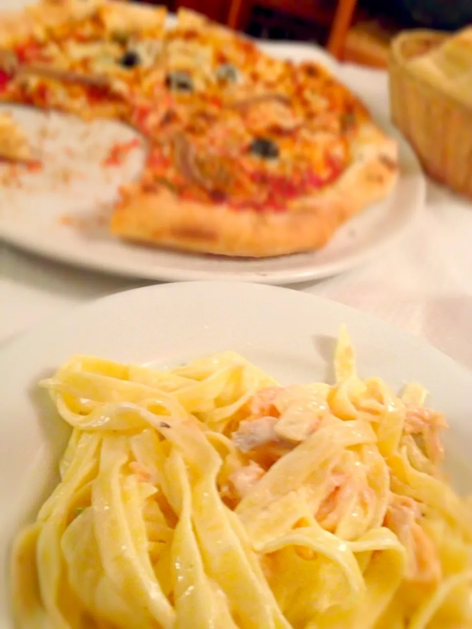 サーモンクリームパスタ|猪谷早紀さん