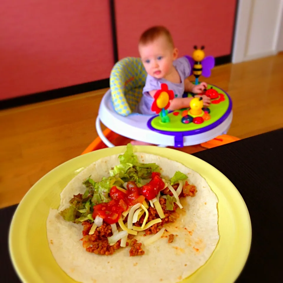 Snapdishの料理写真:タコスランチ👶👸友達作|ファンメイ🌺さん