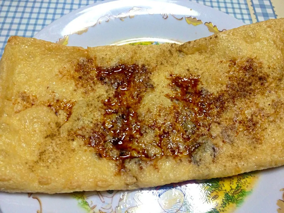 しっとり油揚げ焼き胡椒醤油味|sakumaさん