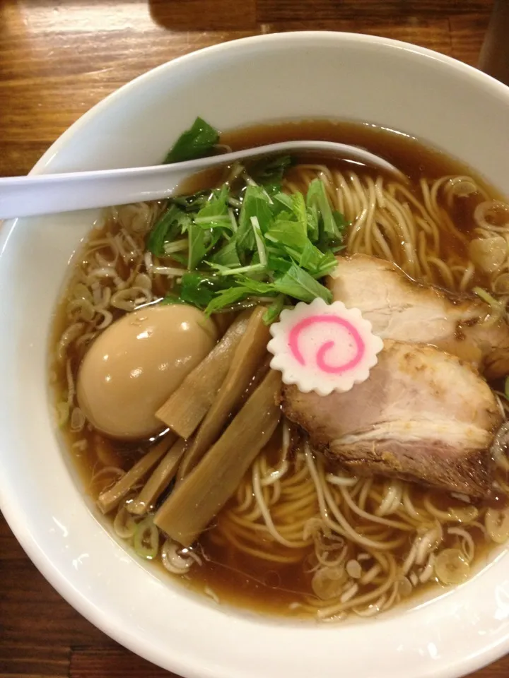 Snapdishの料理写真:味玉中華そば|morimi32さん