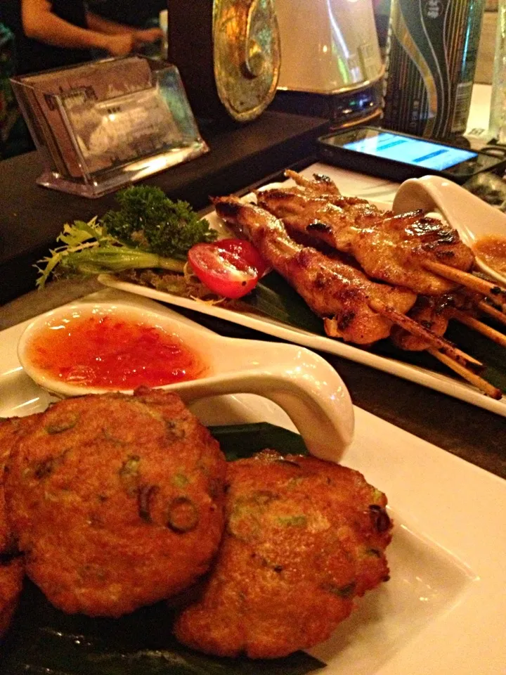 Thai Fish cake & Satay Chicken|Queenさん