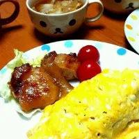 Snapdishの料理写真:2013.9.12 夕ごはん|はにさん