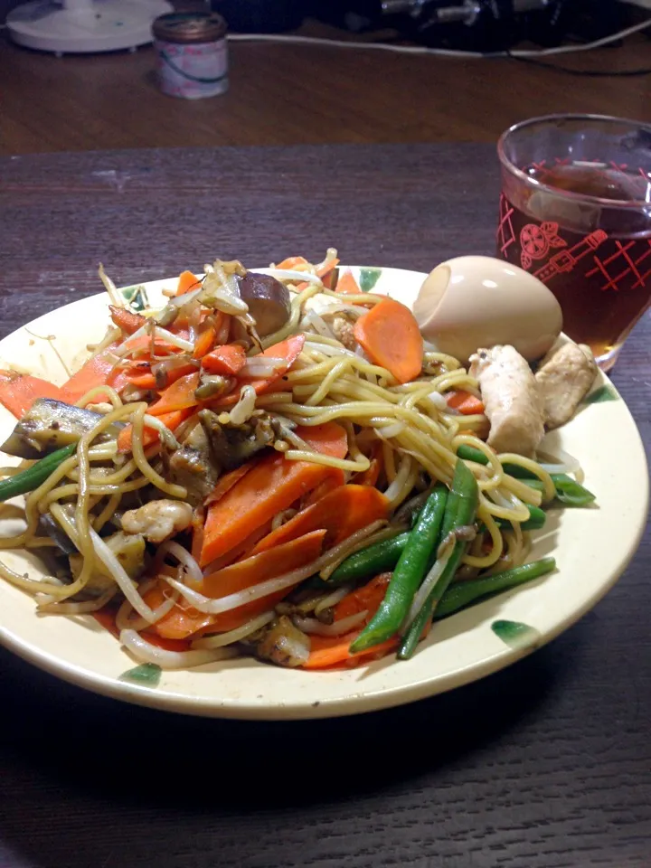 傷心焼きそば〜傷心男の料理はうまい〜|小次郎さん