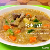 Pork liver in sifted bread as sauce|Twinkleさん