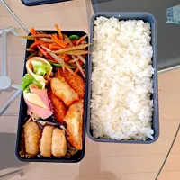 Snapdishの料理写真:金曜弁当|kanatanchanさん