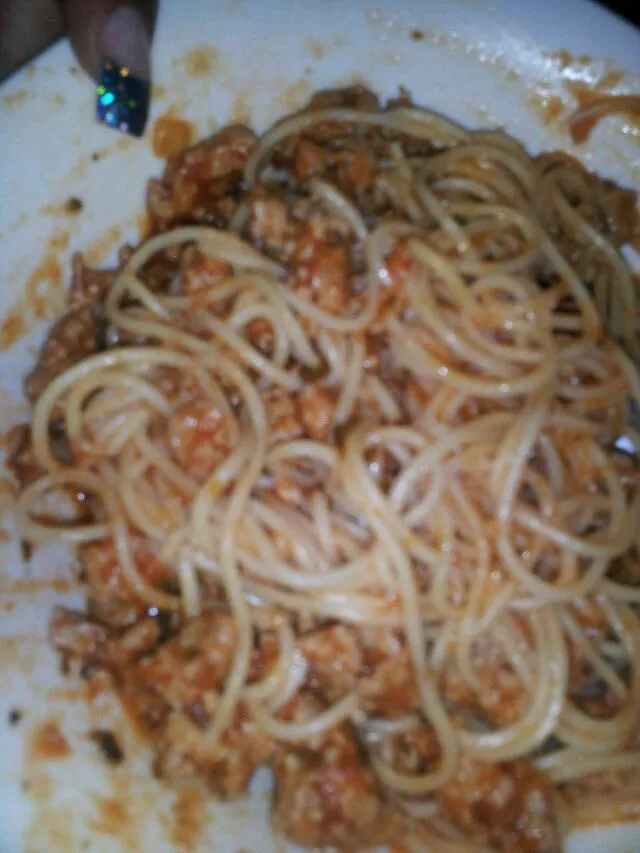 Snapdishの料理写真:turkey spaghetti|d. pattpersonさん