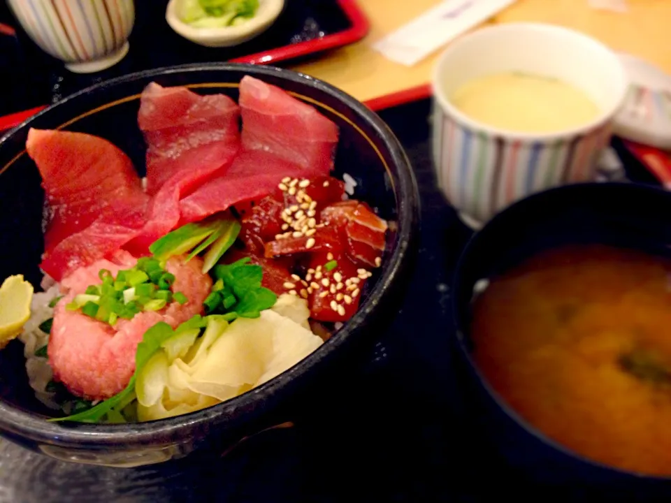 マグロ三色丼|きなこさん