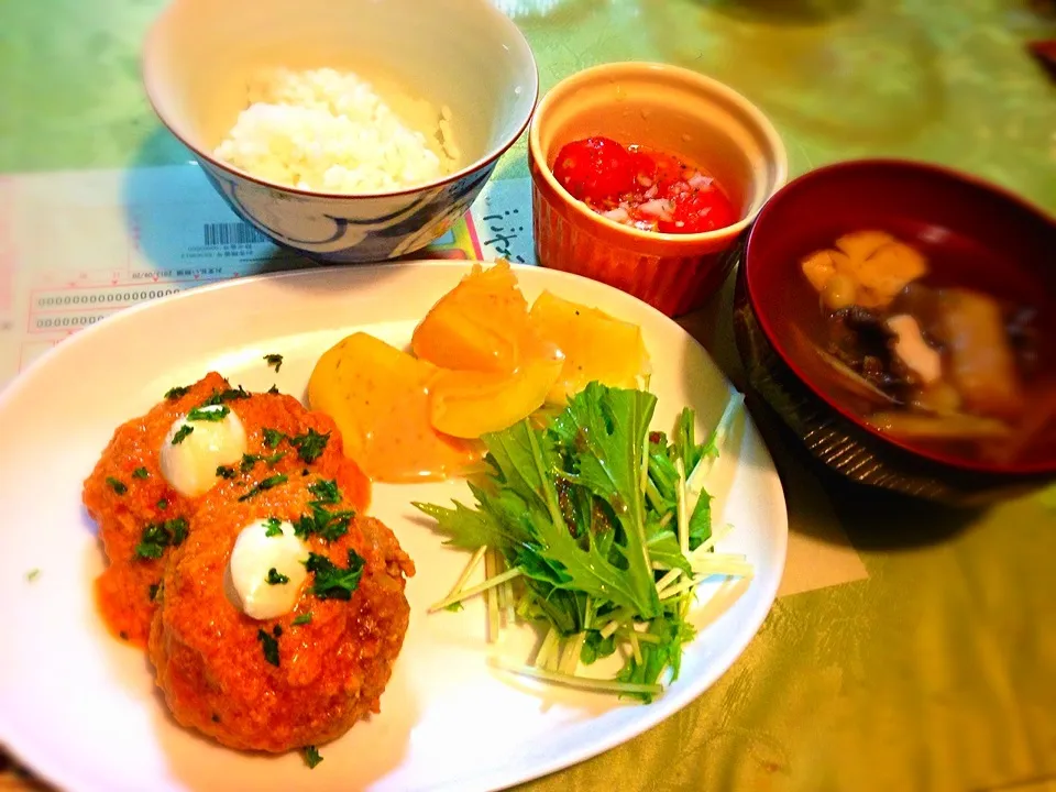 Snapdishの料理写真:昨日の晩ご飯！❤|夏蜜柑さん