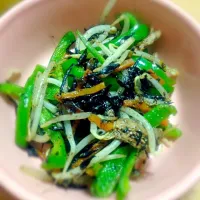 Snapdishの料理写真:ひじきと野菜炒め|あさみさん