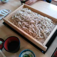 蕎麦打ち体験での6割蕎麦|445さん