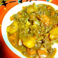 Snapdishの料理写真:キーマカレー♪|いづりん♪さん