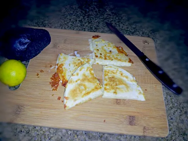 Mini cheese quesadilla.|tony rodriguezさん