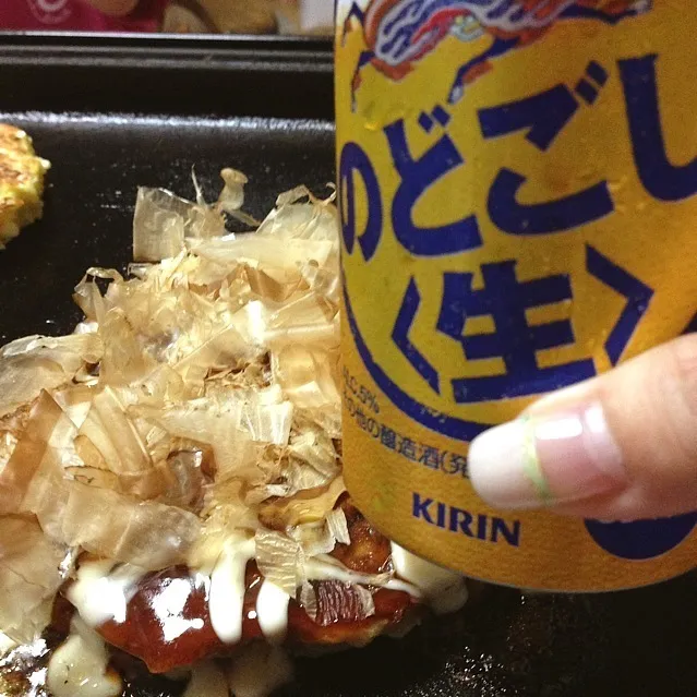 Snapdishの料理写真:金曜日はお好み焼きの日ぃ〜🌟|ikukoさん