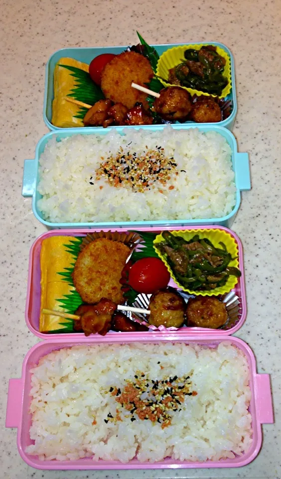 9／14中学👫のお弁当|釣り大好き♪さん