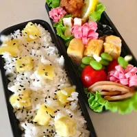 さつまいもご飯のお弁当|kimiさん