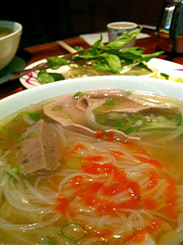 Snapdishの料理写真:Beef & meatball pho|Juliee ~ ジュリーさん