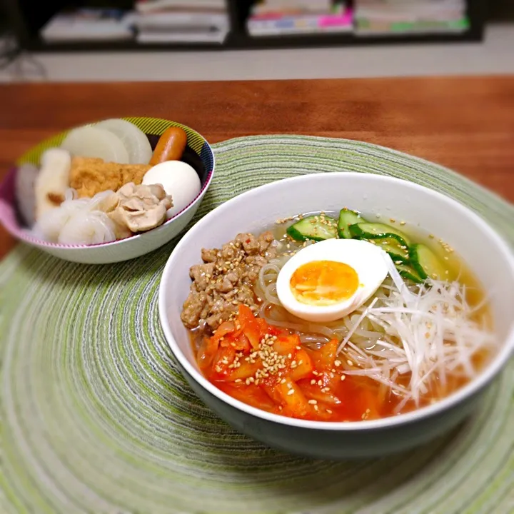 盛岡冷麺とおでん。|ねね子さん