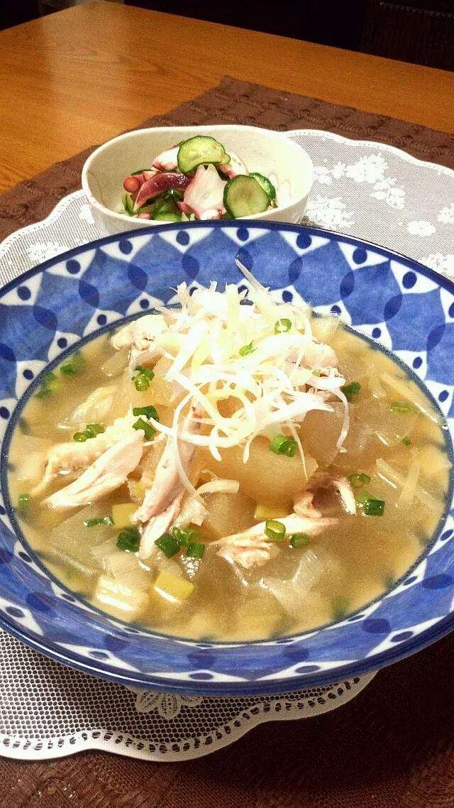 冬瓜～醤油こうじ煮(*^^*)|うめぽんさん