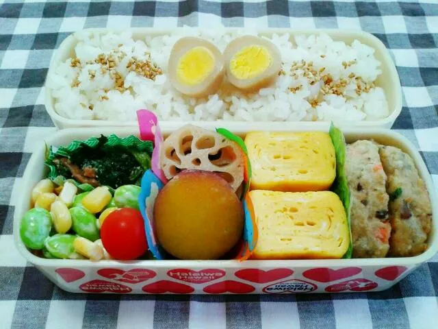 Snapdishの料理写真:お月見弁当☆|まぁちゃんさん