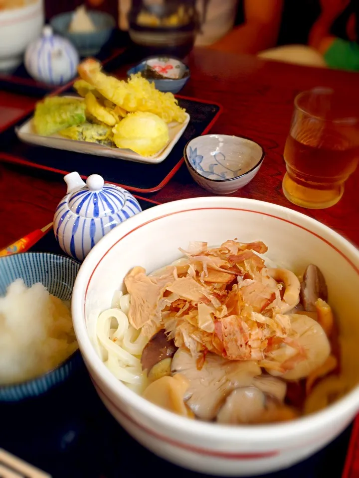 きのこおろし本返しうどん|まぁやんさん