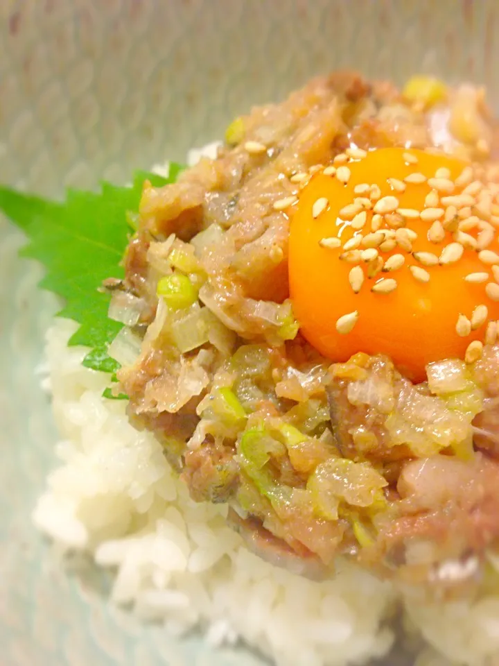 秋刀魚のなめろう丼|ユキさん