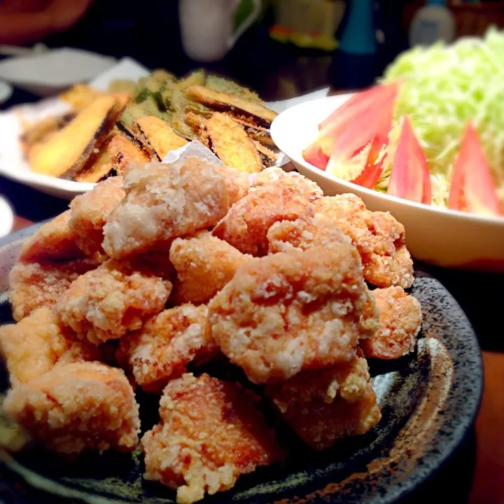 揚げ物三昧バースデー♪( ´▽｀)|みぃさん