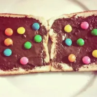 Snapdishの料理写真:Nutella sandwich|Munirah Aminさん