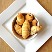 Mini crescents au chocolat|thefoodfightさん