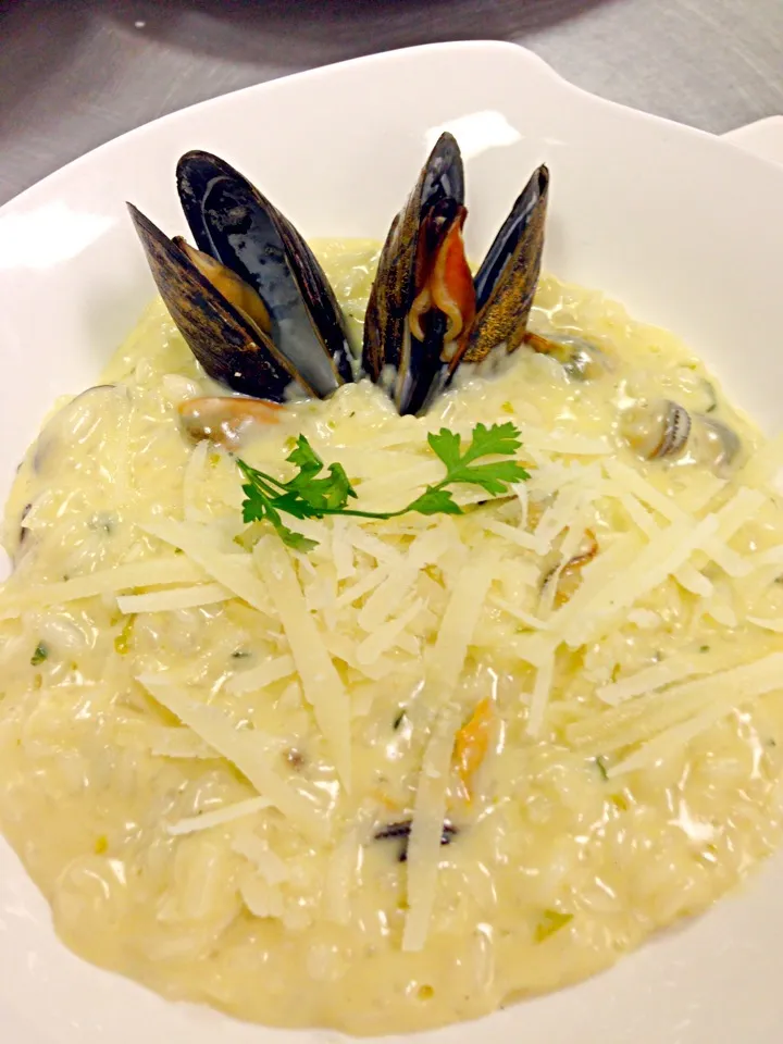 Mussels/Risotto|Edgar Rodriguezさん