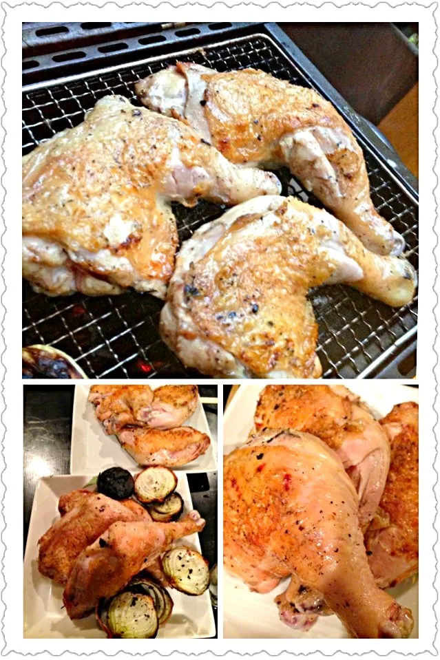 Charcoal-grilled Chicken by chef hubby🔥炭火焼鳥|🌈Ami🍻さん