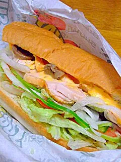 SUBWAYのきのこチーズチキン|すーさん