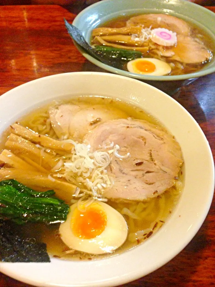 塩ラーメンとしょうゆラーメン♥|ゆずさん