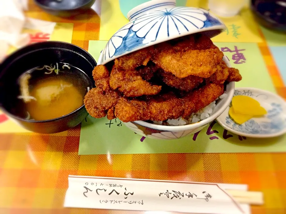 日本一のソースカツ丼\(//∇//)\|ほのほのさん