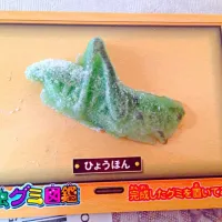 Snapdishの料理写真:☆長男作、トノサマバッタ、グミ☆|フクダさん