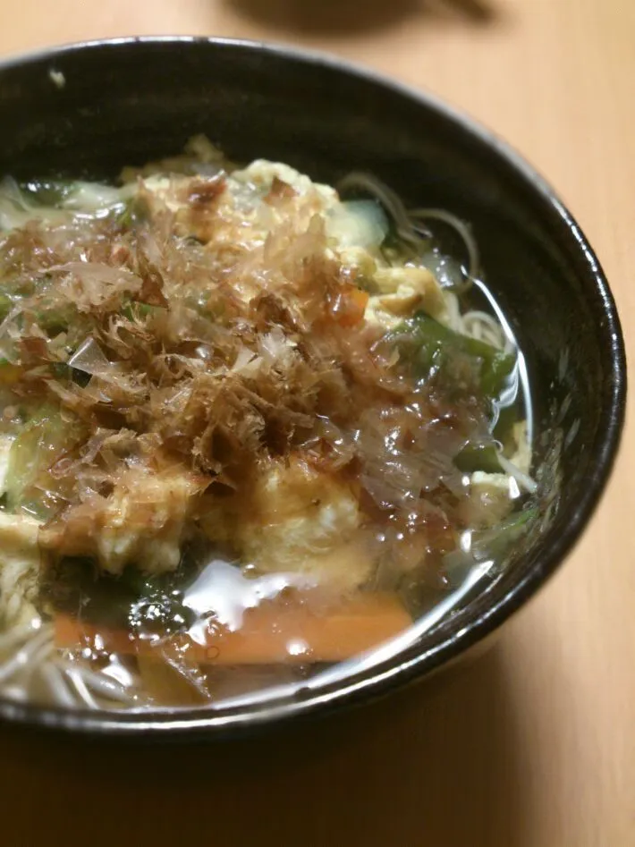 Snapdishの料理写真:野菜たっぷり身体に優しいにゅうめん|cookingパパ五郎さん