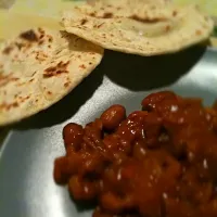 Homemade Piadine with westerns way beans|Alexandarさん