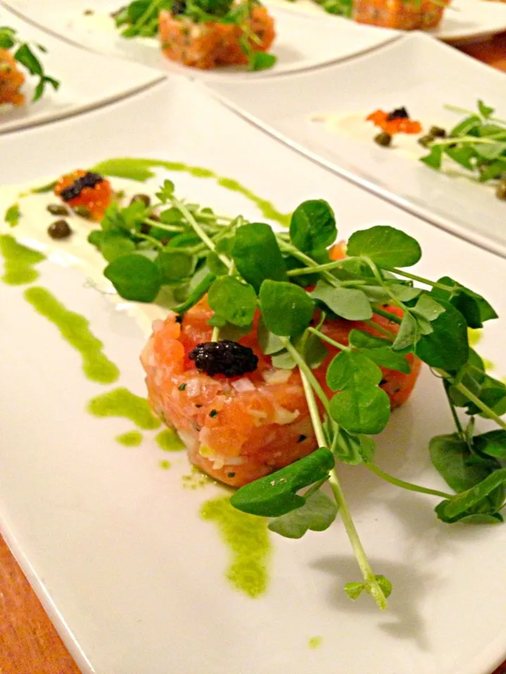 Smoked Salmon Tartar|zikazakaさん